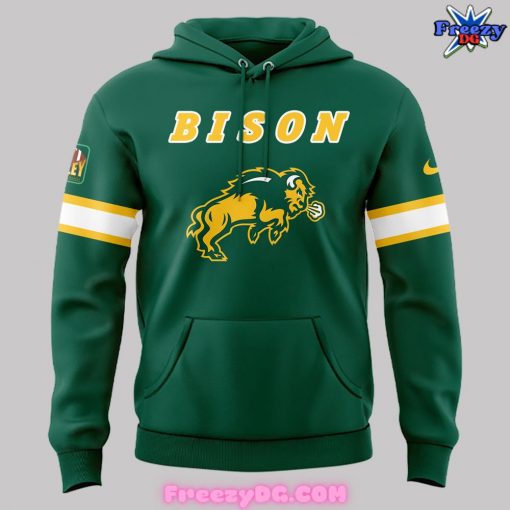 North Dakota State Bison Football 2024 Green Hoodie