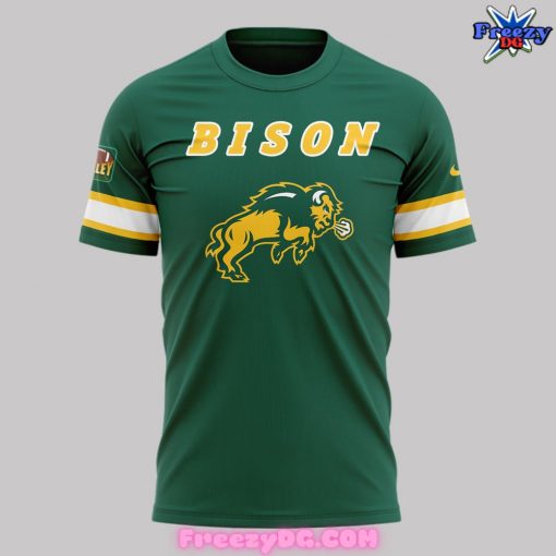 North Dakota State Bison Football 2024 Green T-Shirt