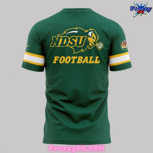 North Dakota State Bison Football 2024 Green T-Shirt