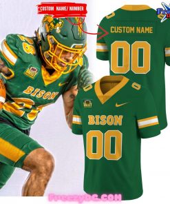 North Dakota State Bison Uniform 2024-25 Football Jersey