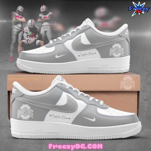 Ohio State Football 2024 Custom Nike Air Force 1