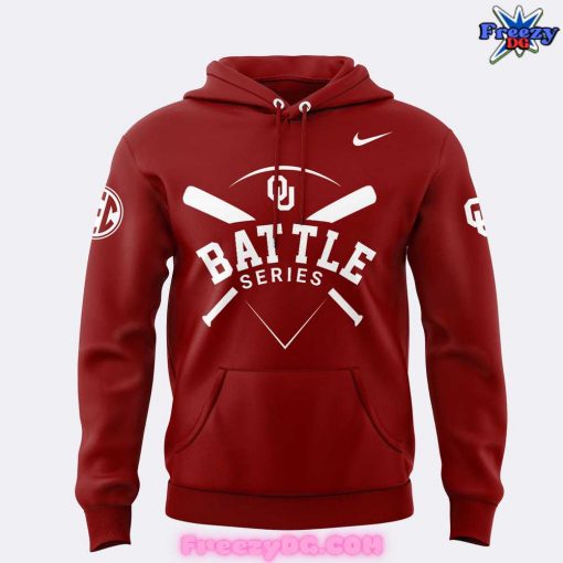 Oklahoma Football Battle Series 2024 Red Hoodie