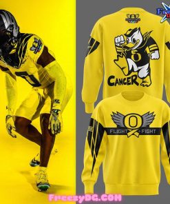 Oregon Ducks Stomp Out Cancer 2024 Sweatshirt