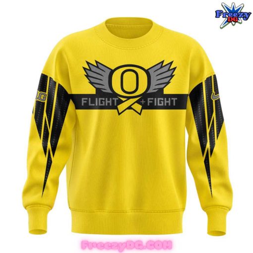 Oregon Ducks Stomp Out Cancer 2024 Sweatshirt