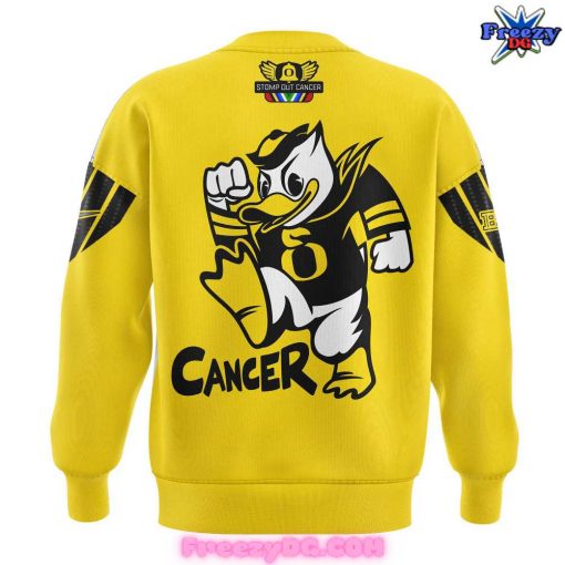 Oregon Ducks Stomp Out Cancer 2024 Sweatshirt