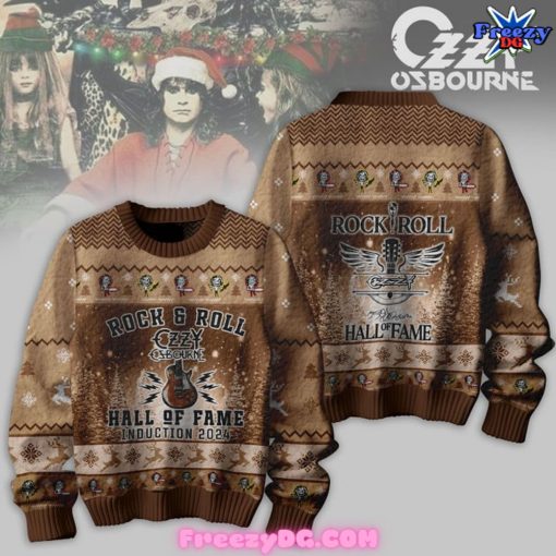 Ozzy Osbourne Hall of Fame Induction 2024 Ugly Sweater