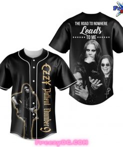 Ozzy Osbourne Patient Number 9 Leads To Me 2024 Baseball Jersey