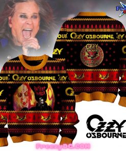 Ozzy Osbourne Rock And Roll Madman Special Ugly Sweater