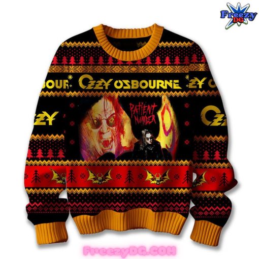 Ozzy Osbourne Rock And Roll Madman Special Ugly Sweater