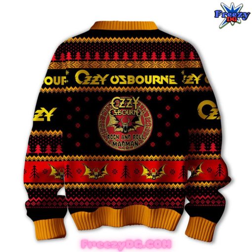 Ozzy Osbourne Rock And Roll Madman Special Ugly Sweater