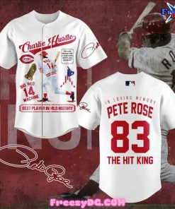 Pete Rose Charlie Hustle The Hit King Graphic T-Shirt