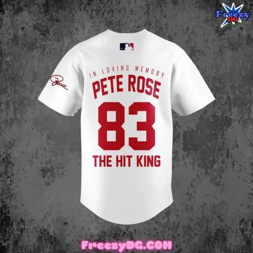 Pete Rose Charlie Hustle Tribute Edition Baseball Jersey