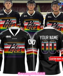 Peterborough Petes Pride Night 2025 Hockey Jersey