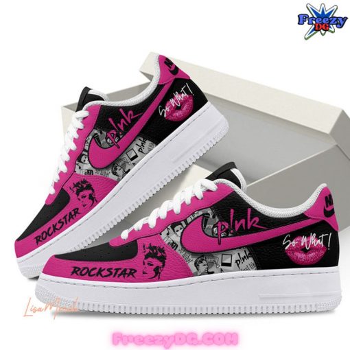 Pink Rockstar Limited Edition Nike Air Force 1