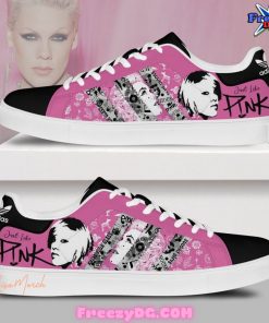 Pink Rockstar Limited Edition Stan Smith Shoes