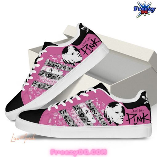 Pink Rockstar Limited Edition Stan Smith Shoes