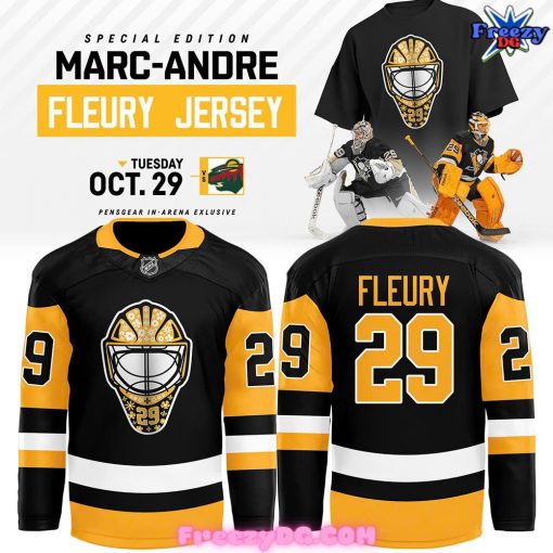 Pittsburgh Penguins Marc-André Fleury Edition Hockey Jersey