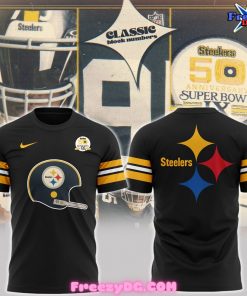 Pittsburgh Steelers 50th Anniversary Super Bowl IX T-Shirt