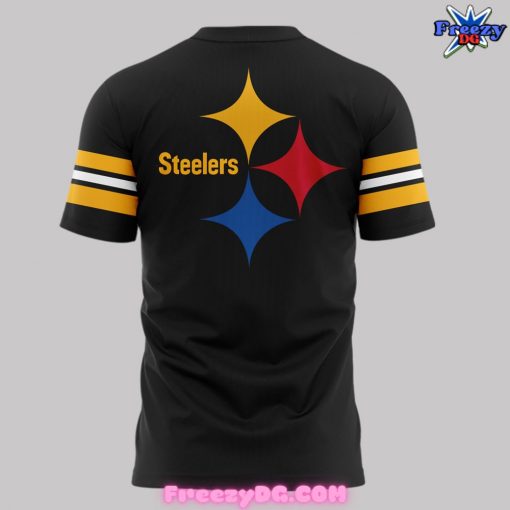 Pittsburgh Steelers 50th Anniversary Super Bowl IX T-Shirt