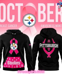 Pittsburgh Steelers NFL Crucial Catch Breast Cancer 2024 Hoodie