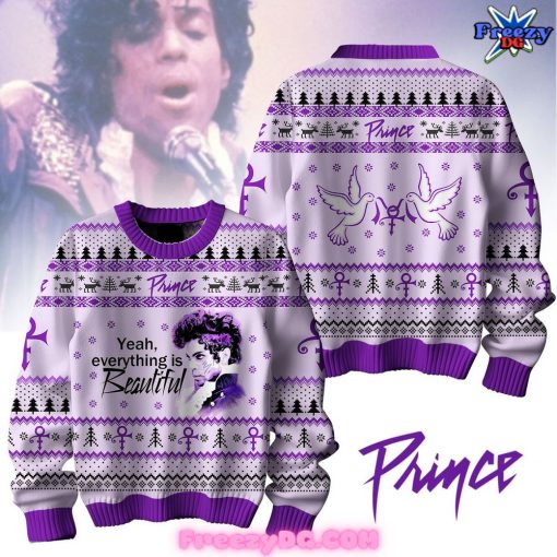 Prince Yeah, Everything is Beautiful 2024 Ugly Sweater