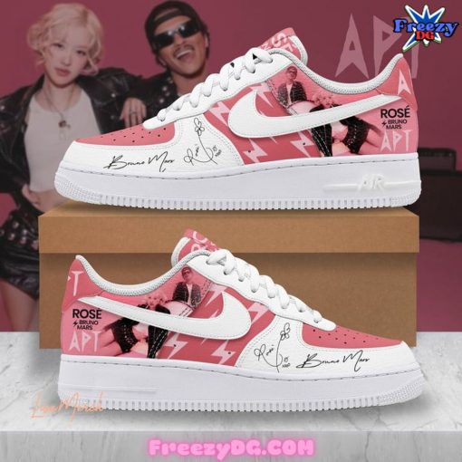 Rosé & Bruno Mars APT Limited Edition Nike Air Force 1