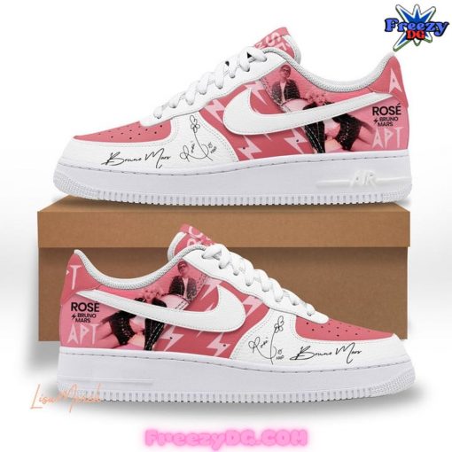 Rosé & Bruno Mars APT Limited Edition Nike Air Force 1