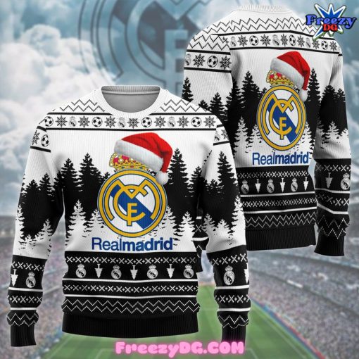 Real Madrid Merry Christmas 2024 Sweater