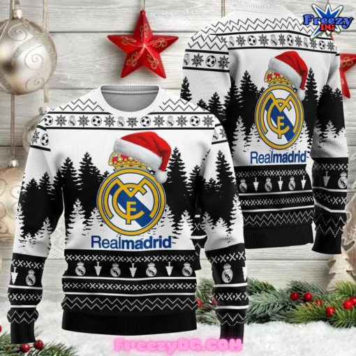 Real Madrid Merry Christmas 2024 Sweater