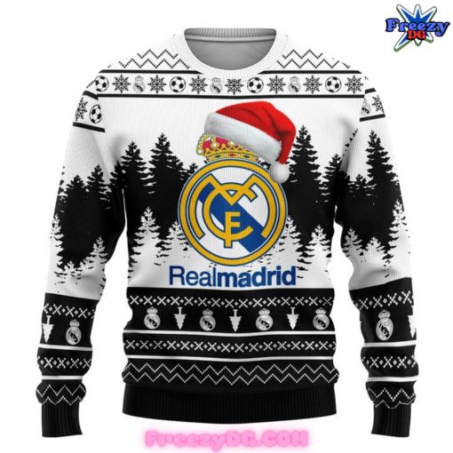 Real Madrid Merry Christmas 2024 Sweater