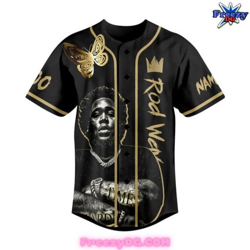 Rod Wave 2024 Last Lap Tour Edition Baseball Jersey