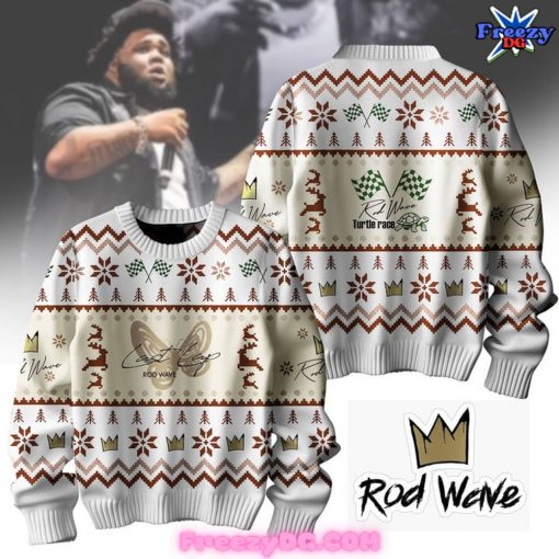 Rod Wave Turtle Race Special Edition Sweater