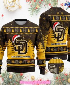 San Diego Padres Christmas Holiday 2024 Sweater