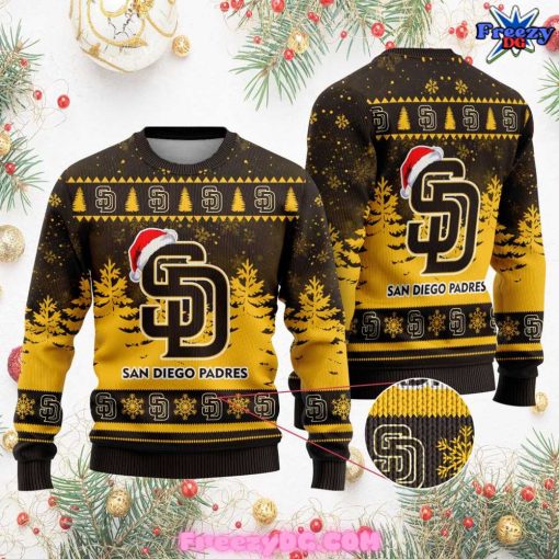 San Diego Padres Christmas Holiday 2024 Sweater