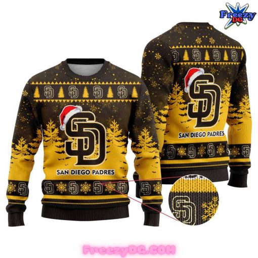 San Diego Padres Christmas Holiday 2024 Sweater