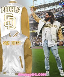 San Diego Padres Jorge Alfaro LFGSD 2024 Baseball Jacket