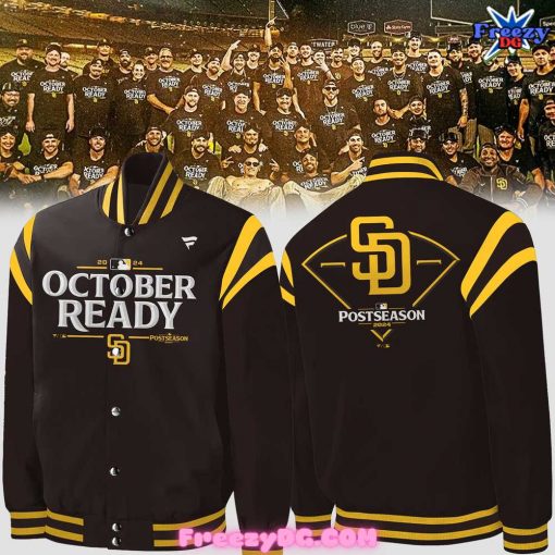 San Diego Padres October Ready 2024 Baseball Jacket