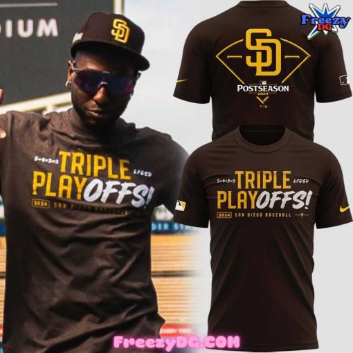 San Diego Padres Triple Play Offs 2024 T-Shirt