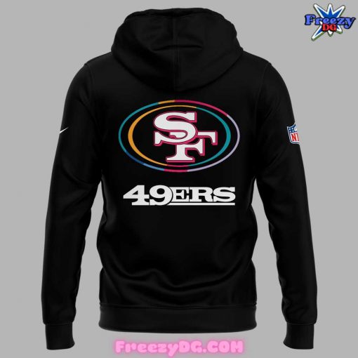 San Francisco 49ers Crucial Catch Intercept Cancer 2024 Hoodie