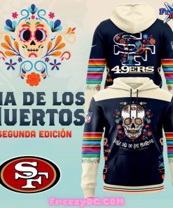 San Francisco 49ers Dia De Los Muertos Hoodie