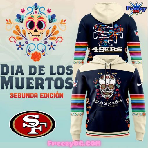 San Francisco 49ers Dia De Los Muertos Hoodie