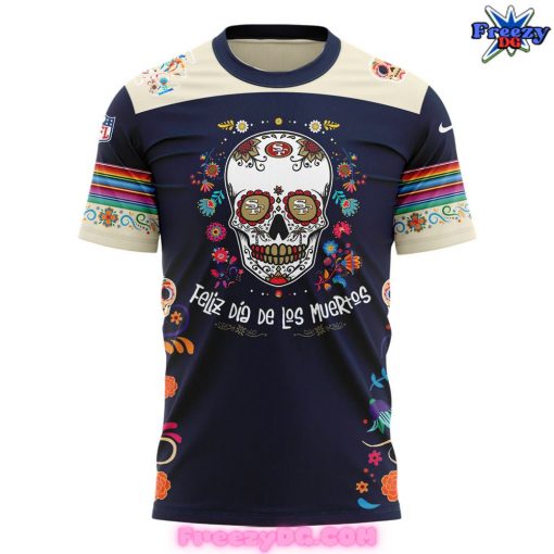 San Francisco 49ers Dia De Los Muertos T-Shirt