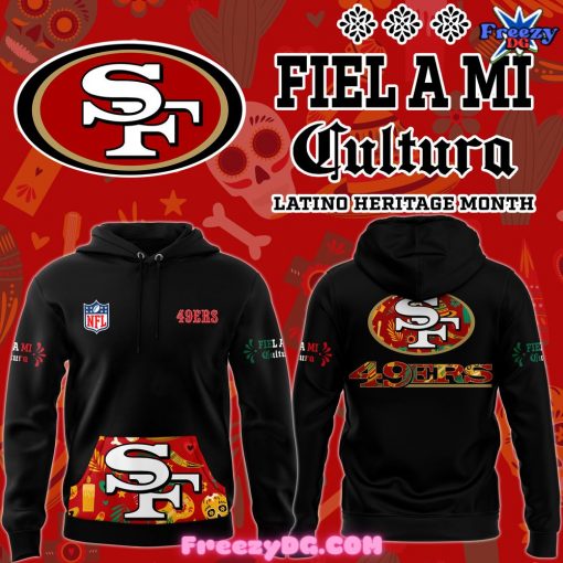 San Francisco 49ers Fiel A Mi Latino 2024 Hoodie