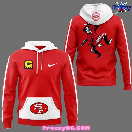 San Francisco 49ers Throwback Red Hoodie