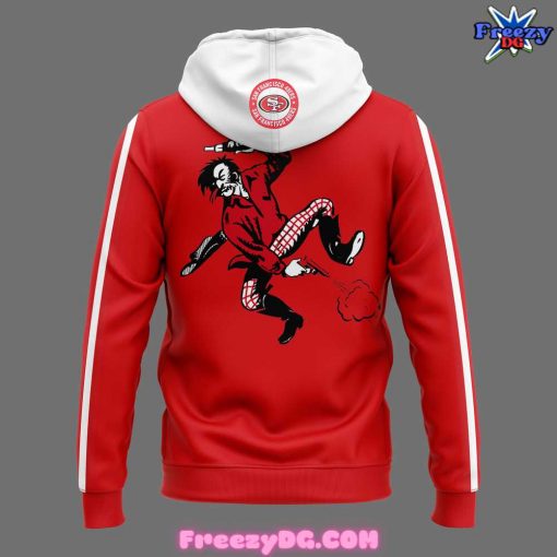 San Francisco 49ers Throwback Red Hoodie