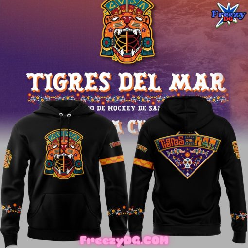 San Jose Sharks Tigres Del Mar Black Hoodie