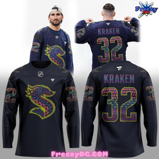 Seattle Kraken Hispanic Heritage Night 2024 Hockey Jersey