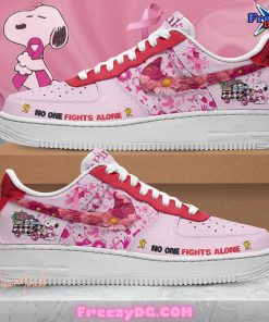 Snoopy No One Fights Alone Limited Edition Nike Air Force 1