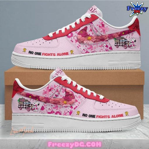 Snoopy No One Fights Alone Limited Edition Nike Air Force 1