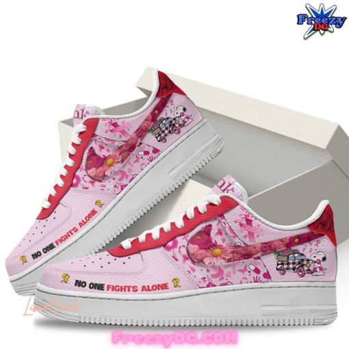 Snoopy No One Fights Alone Limited Edition Nike Air Force 1